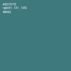 #3D797D - Ming Color Image