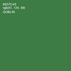 #3D7C45 - Goblin Color Image