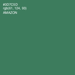 #3D7C5D - Amazon Color Image