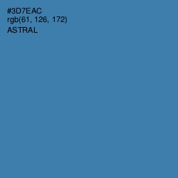 #3D7EAC - Astral Color Image