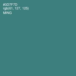 #3D7F7D - Ming Color Image