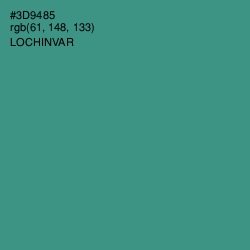 #3D9485 - Lochinvar Color Image