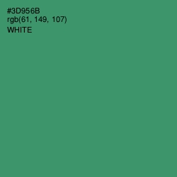 #3D956B - Sea Green Color Image