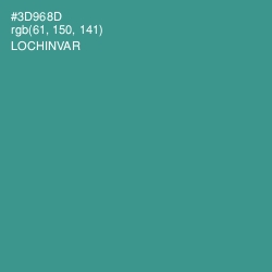 #3D968D - Lochinvar Color Image
