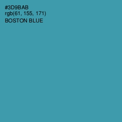 #3D9BAB - Boston Blue Color Image