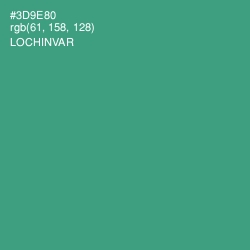 #3D9E80 - Lochinvar Color Image