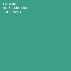 #3D9F88 - Lochinvar Color Image