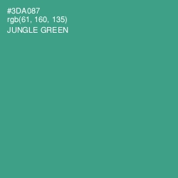 #3DA087 - Jungle Green Color Image