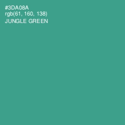 #3DA08A - Jungle Green Color Image