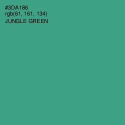 #3DA186 - Jungle Green Color Image