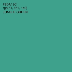 #3DA18C - Jungle Green Color Image