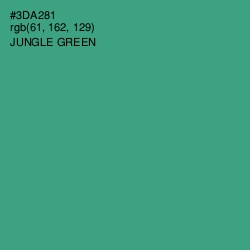 #3DA281 - Jungle Green Color Image