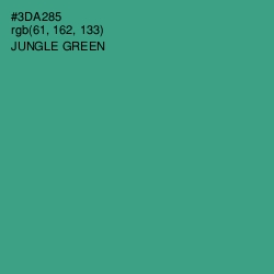 #3DA285 - Jungle Green Color Image