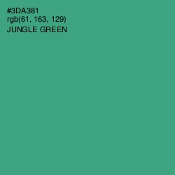 #3DA381 - Jungle Green Color Image