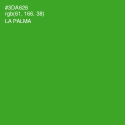 #3DA626 - La Palma Color Image