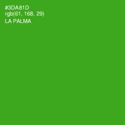 #3DA81D - La Palma Color Image