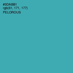 #3DABB1 - Pelorous Color Image