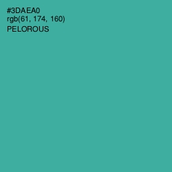 #3DAEA0 - Pelorous Color Image