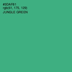 #3DAF81 - Jungle Green Color Image