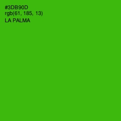 #3DB90D - La Palma Color Image