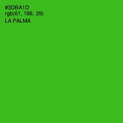 #3DBA1D - La Palma Color Image