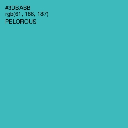 #3DBABB - Pelorous Color Image