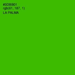 #3DBB01 - La Palma Color Image