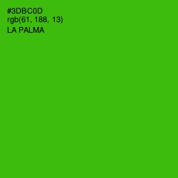 #3DBC0D - La Palma Color Image