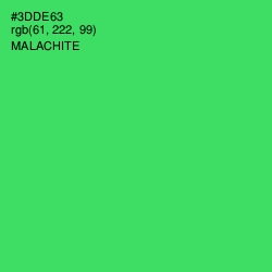 #3DDE63 - Malachite Color Image