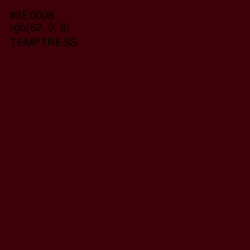 #3E0008 - Temptress Color Image