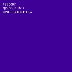 #3E0097 - Kingfisher Daisy Color Image