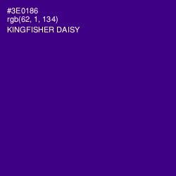 #3E0186 - Kingfisher Daisy Color Image