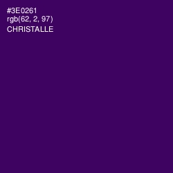 #3E0261 - Christalle Color Image