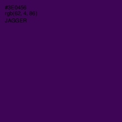 #3E0456 - Jagger Color Image