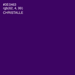 #3E0463 - Christalle Color Image