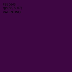 #3E0643 - Valentino Color Image