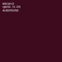 #3E0A1D - Aubergine Color Image