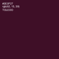 #3E0F27 - Toledo Color Image