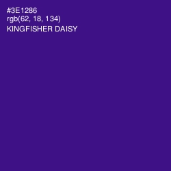 #3E1286 - Kingfisher Daisy Color Image