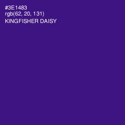 #3E1483 - Kingfisher Daisy Color Image