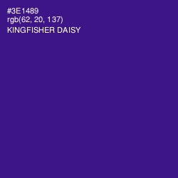 #3E1489 - Kingfisher Daisy Color Image