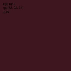 #3E161F - Jon Color Image