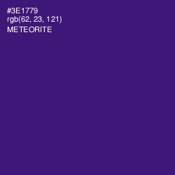 #3E1779 - Meteorite Color Image