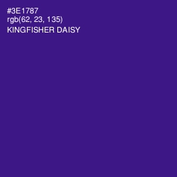 #3E1787 - Kingfisher Daisy Color Image
