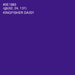 #3E1883 - Kingfisher Daisy Color Image