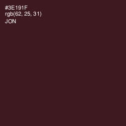 #3E191F - Jon Color Image