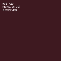 #3E1A20 - Revolver Color Image