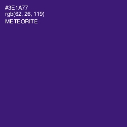#3E1A77 - Meteorite Color Image