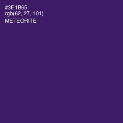 #3E1B65 - Meteorite Color Image