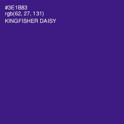 #3E1B83 - Kingfisher Daisy Color Image